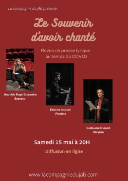Le Souvenir d'avoir chanté (1)